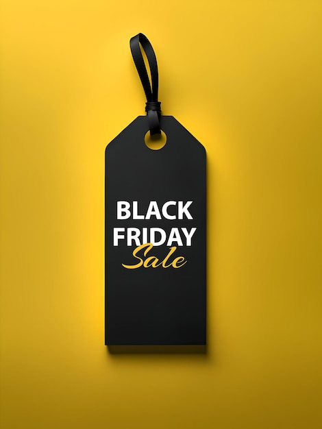 Black friday sale label black friday sale tag