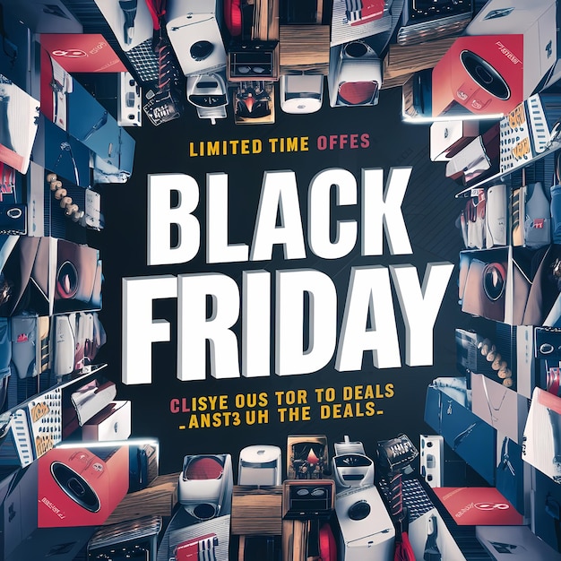 black friday sale promotion banners for marketing and advertising ideal for social media posts webs