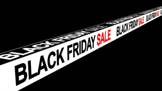 Black Friday sale sign banner background 