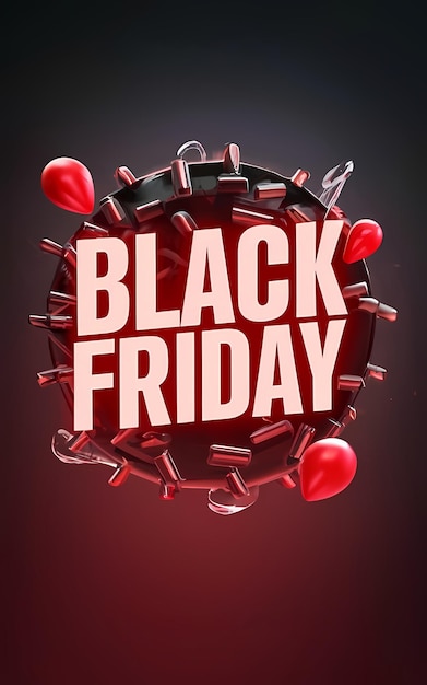 Photo black friday sale social media post banner