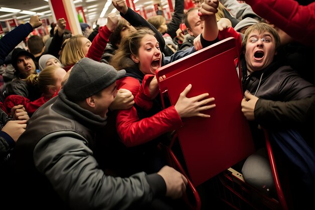 Photo black friday shopping extravaganza unleashed