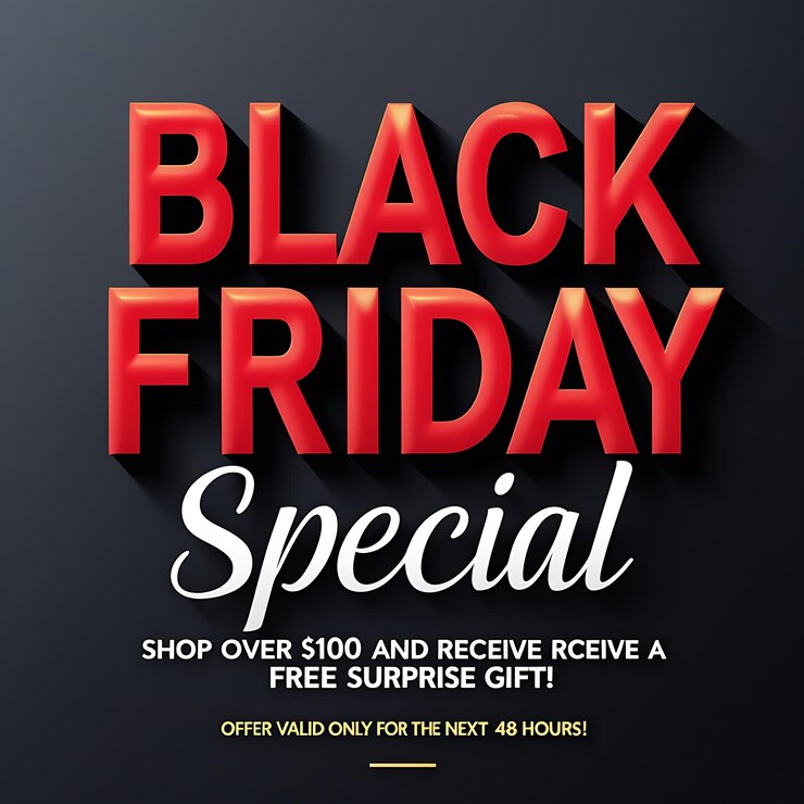 Photo a black friday special poster for black friday special