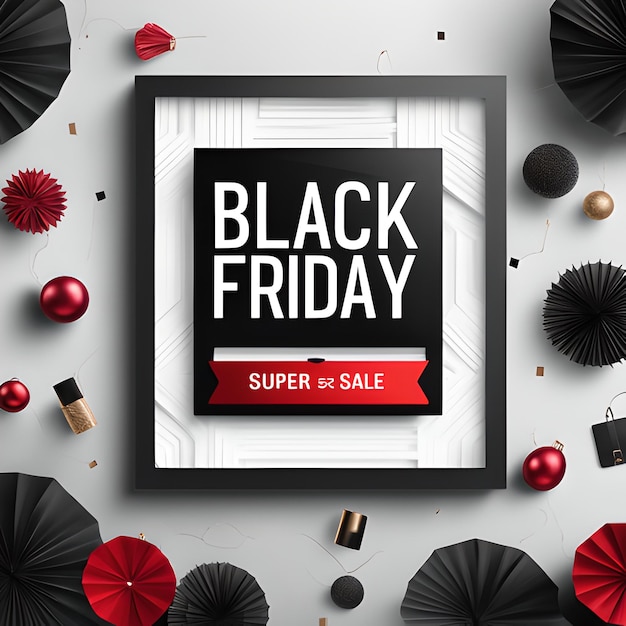 Black Friday-verkoopbanner