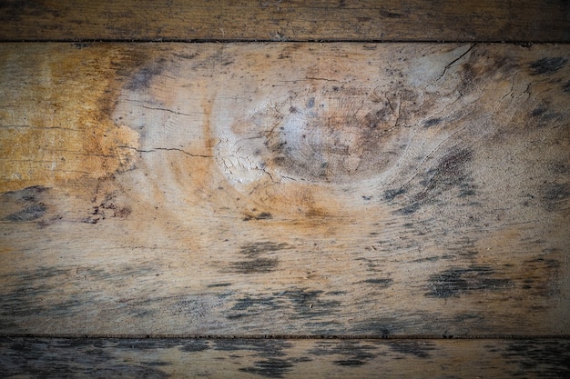 Foto nero da muffe e fessure di legno