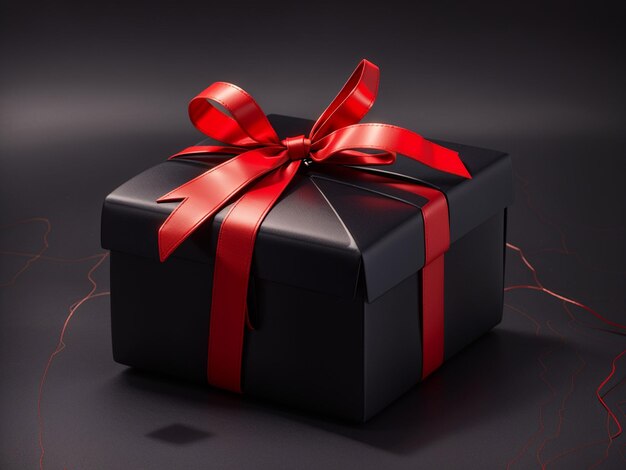 Black gift box