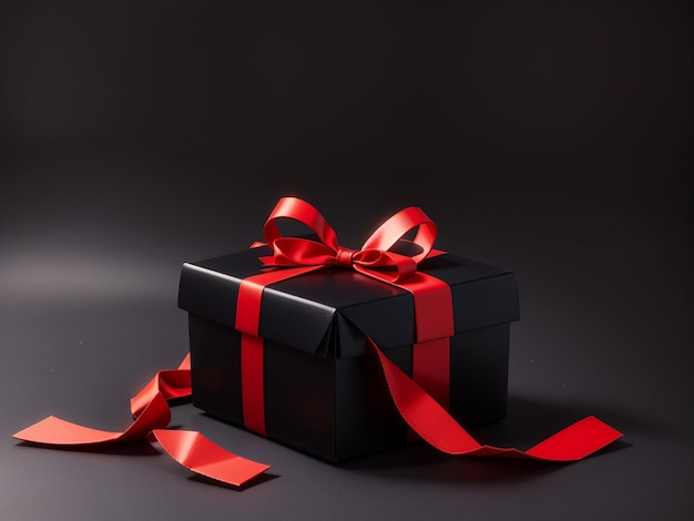 Black gift box