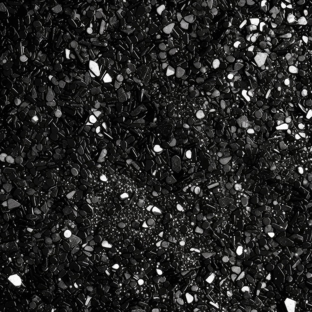 Photo black glitter texture