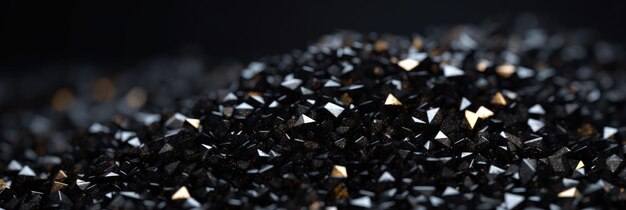 black Glitter Texture