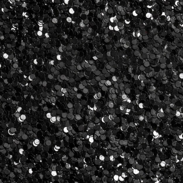 black Glitter Texture