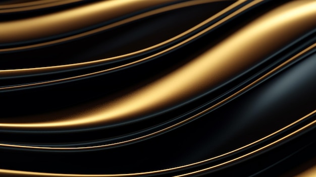 Black and gold background with a black background