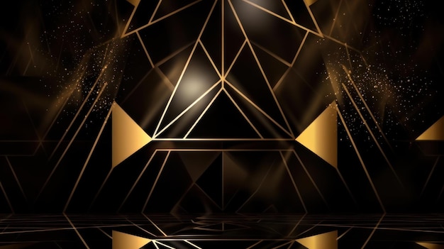 A black and gold background with a gold background and the words " gold " on it.