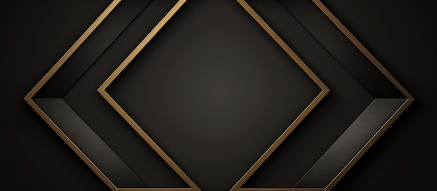 A black and gold background with gold lines