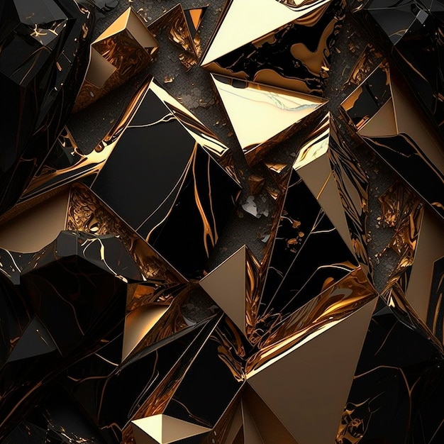 Black and Gold Luxury Background