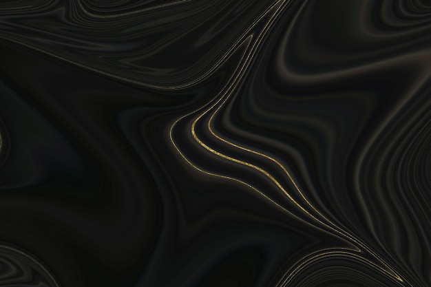 Black and gold marble abstract background