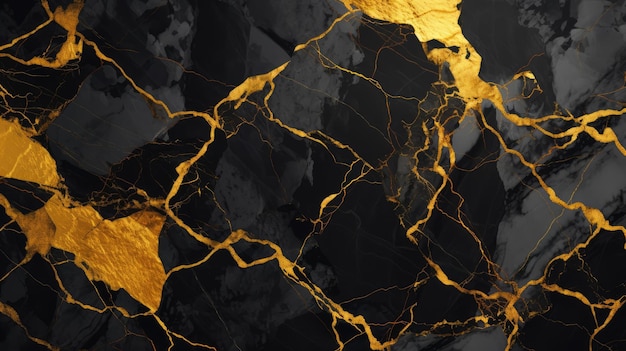 A black and gold marble background with a black background and the words gold on it