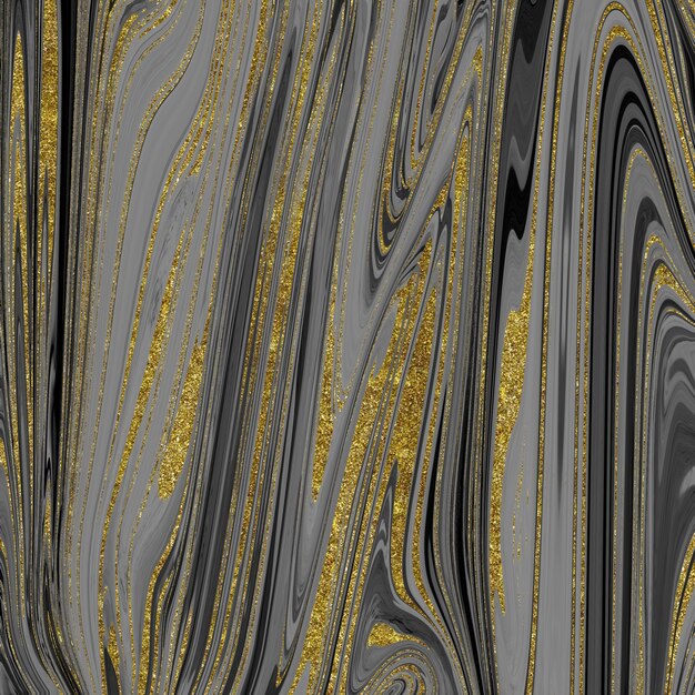 Black and gold marble texture