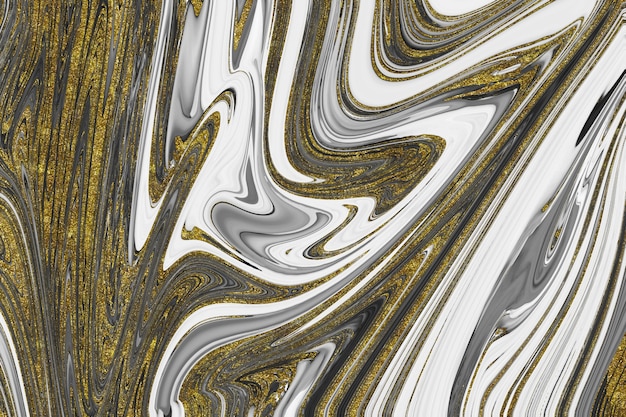 Black and gold marble texture