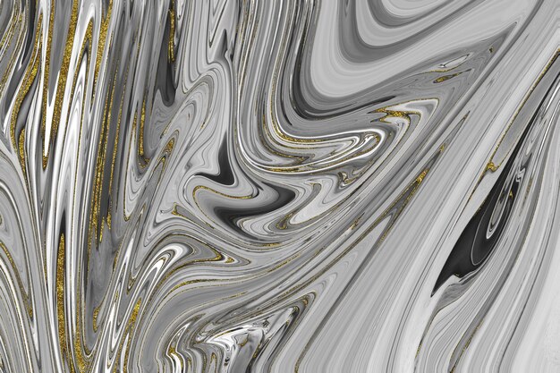 Black and gold marble texture