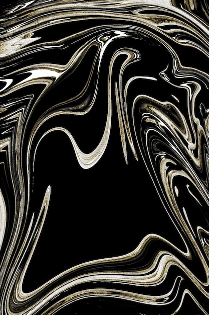 Black and gold marble texture