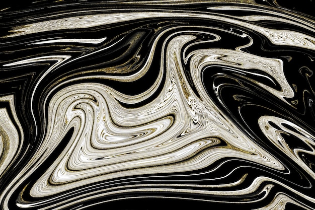 Black and gold marble texture