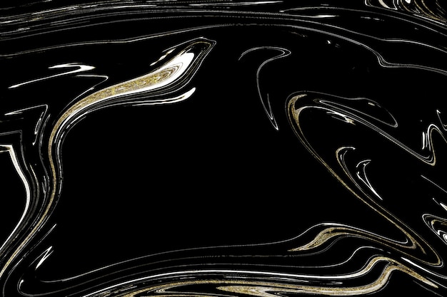 Black and gold marble texture