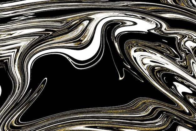 Black and gold marble texture