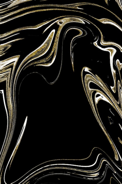 Black and gold marble texture