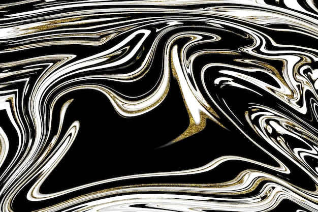 Black and gold marble texture