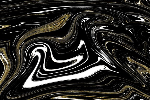 Black and gold marble texture