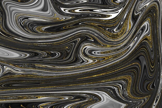 Black and gold marble texture