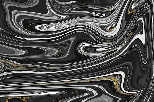 Black and gold marble texture