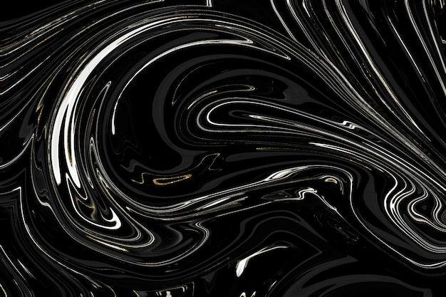 Black and gold marble texture