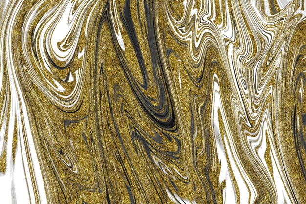 Black and gold marble texture