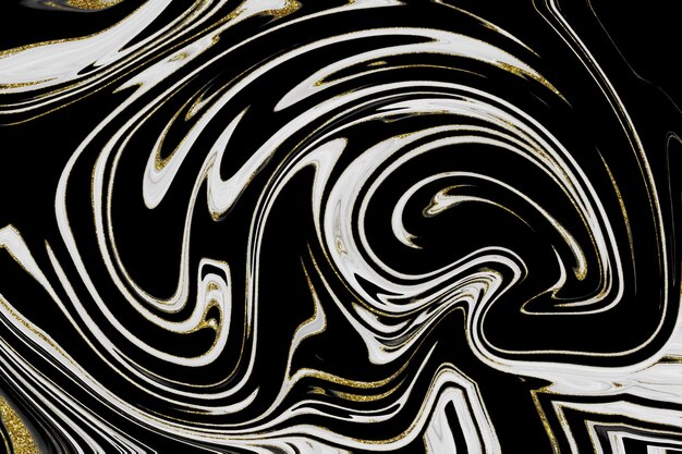 Black and gold marble texture