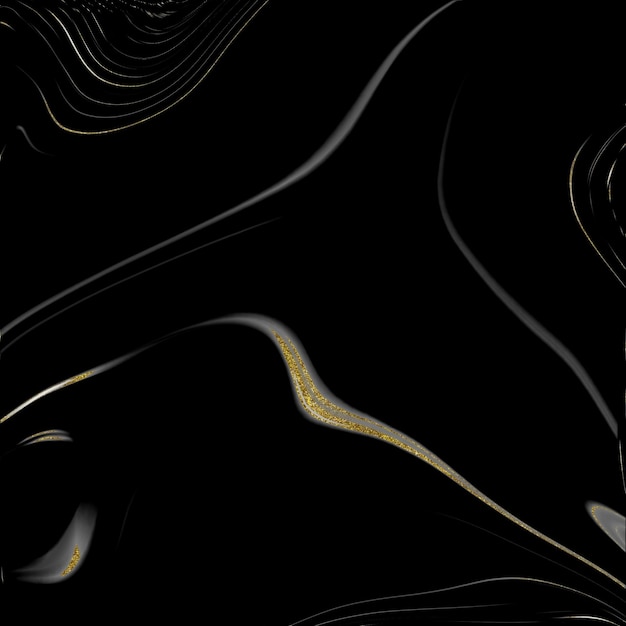 Black and gold marble texture