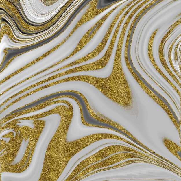 Black and gold marble texture