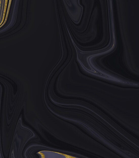 Black and gold marble texture