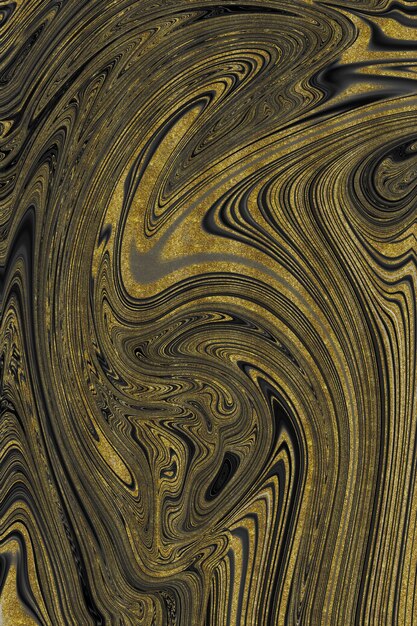 Black and gold marble texture