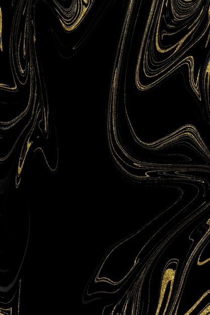 Black and gold marble texture