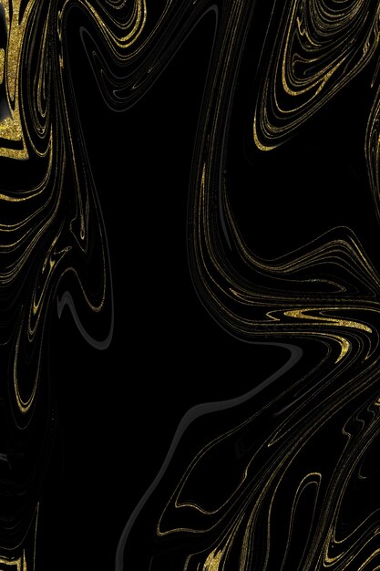 Black and gold marble texture