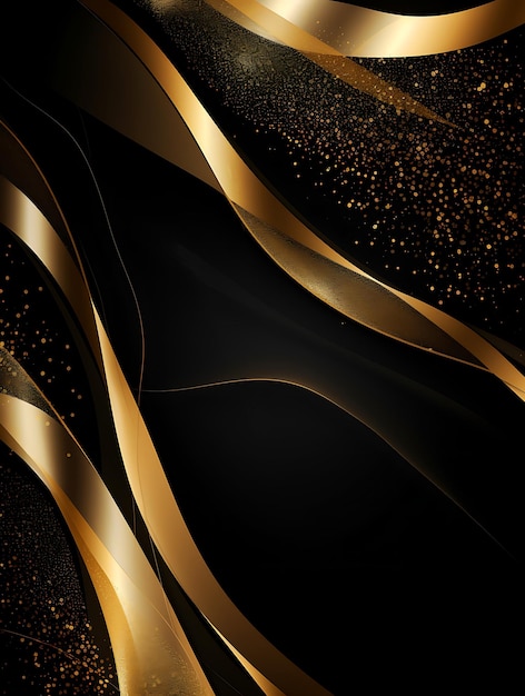 Black and Gold wallpaper background