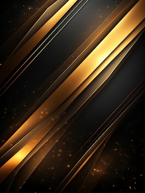 Photo black and gold wallpaper background