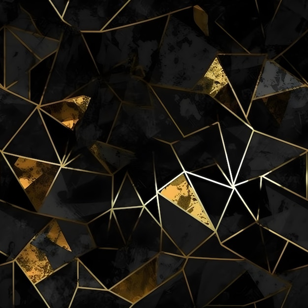 Black and gold wallpaper with a black and gold background.