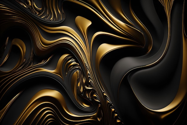 Black and gold wallpapers that will make you want to see them in your life