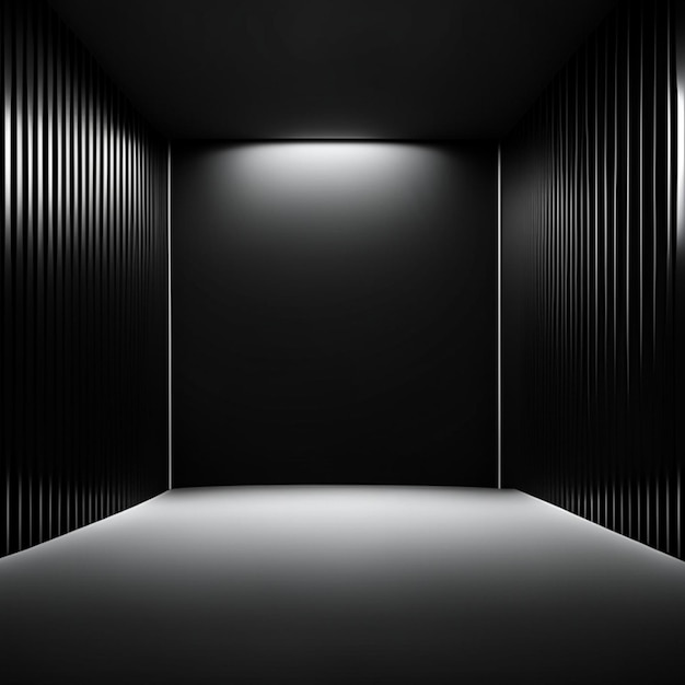 black gradient studio wall texture