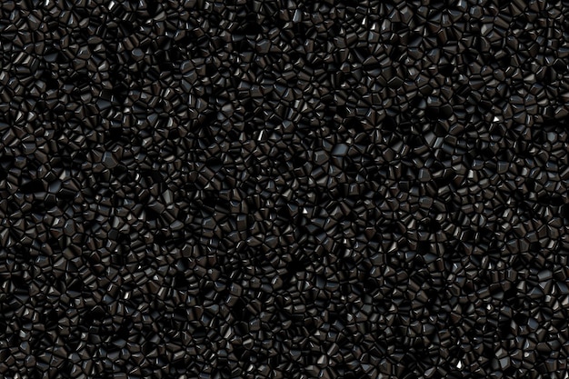 Photo black gravel texture