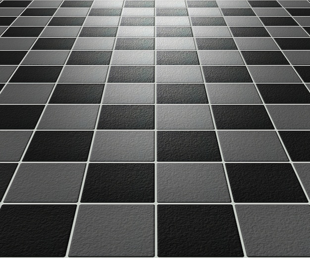 Black and gray rough mosaic