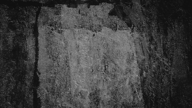 黒灰色の抽象的なテクスチャセメントコンクリート壁の背景