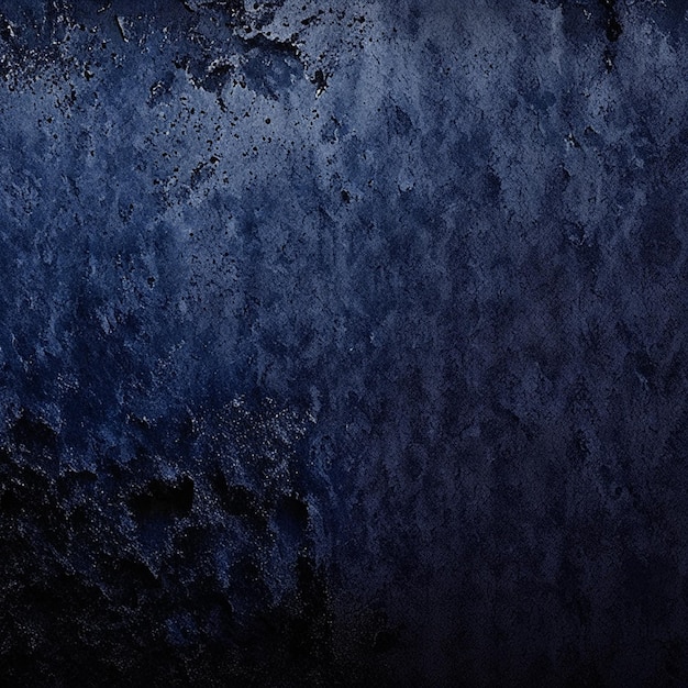 Photo black grungy dark blue texture cement concrete wall abstract background