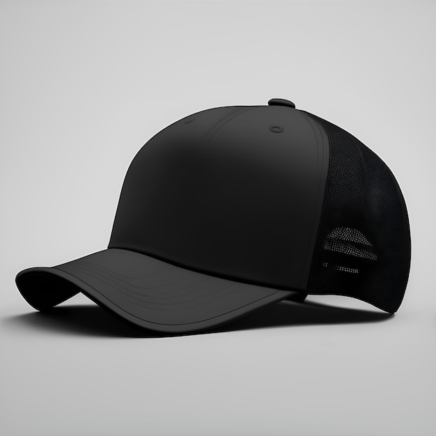 A black hat mockup